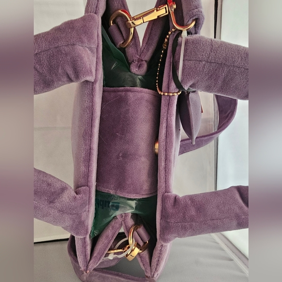 NWT Juicy Couture Big Spender Mini Tote In Dusty Violet - Picture 10 of 16